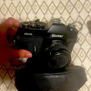Vintage Vivitar 35 mm camera